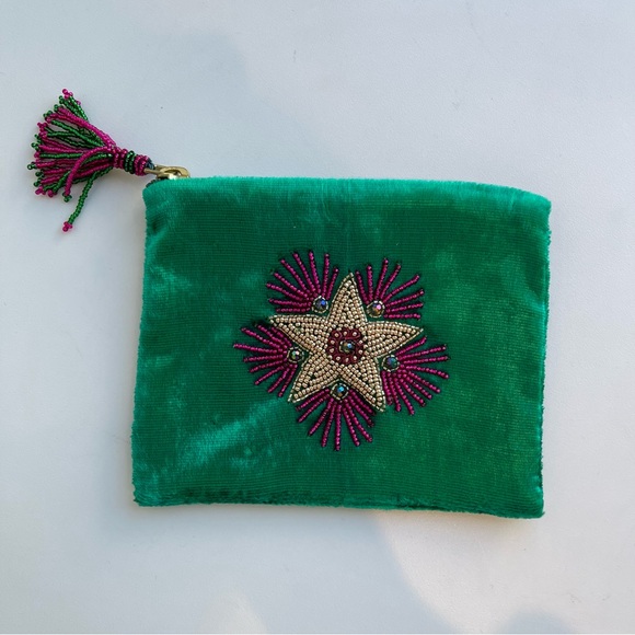 olivia dar Accessories - Olivia Dar beaded pouch